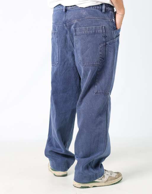 Vintage Diesel 34x32 denim jeans in blue