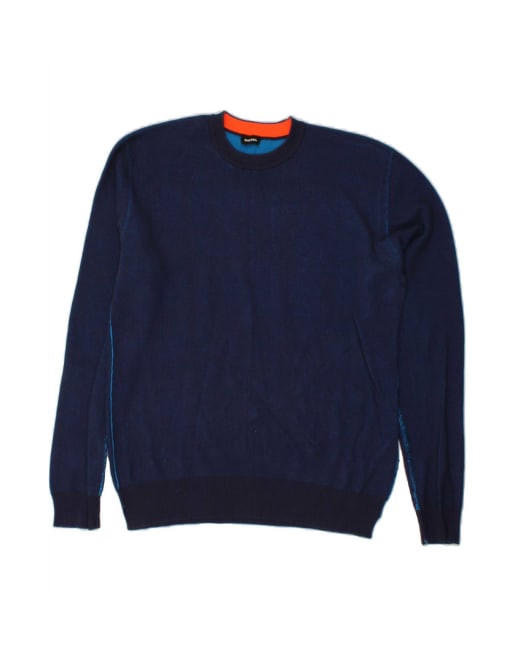 Vintage Diesel Crew Neck Jumper Sweater Large In Blue