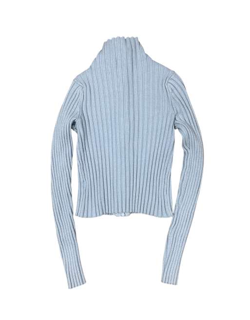 Vintage Diesel Cropped Longsleeve Knit Double Zip Cardigan, 3 of 4