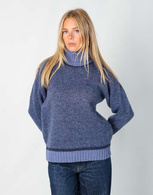 Vintage Diesel M knitted jumper in light blue