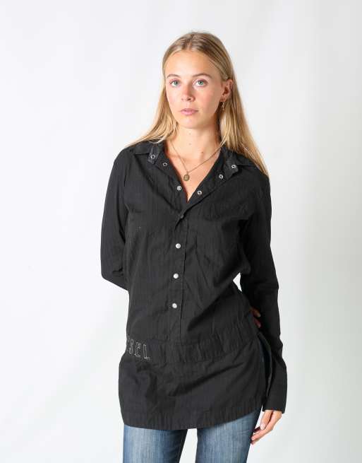 Vintage Diesel M shirt in black