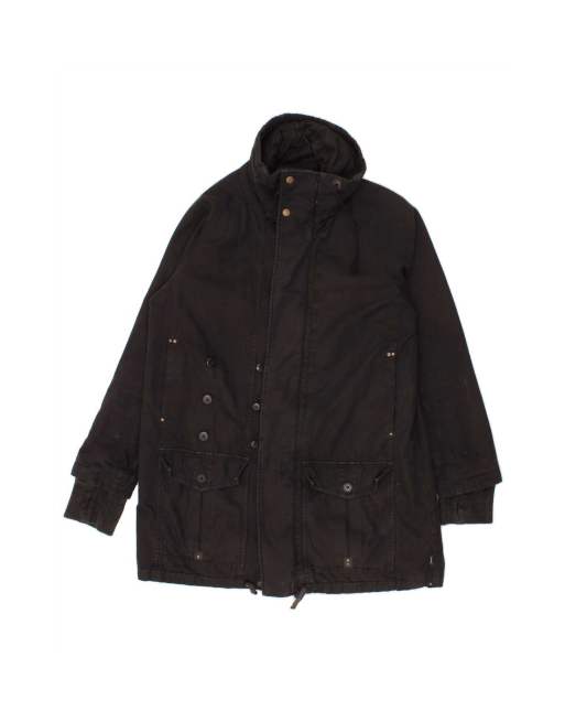 Vintage Diesel Overcoat Us 8 Medium In Black