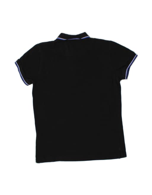 Vintage Diesel Polo Shirt UK 14 Medium In Black, 2 of 4