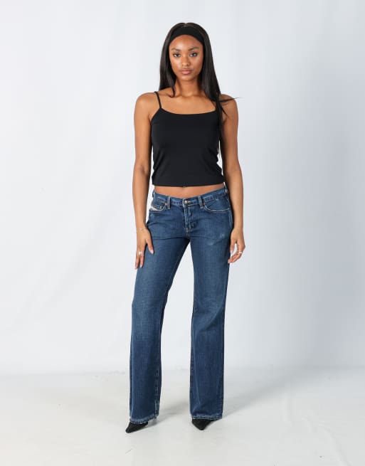 Vintage Diesel S straight jeans in blue