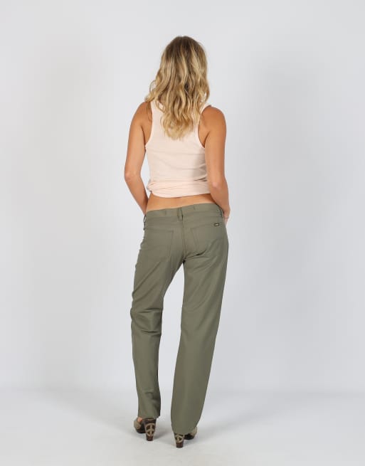 Vintage Diesel S woven trousers in dark green, 3 of 4