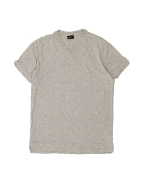 Vintage Diesel T-shirt Top UK 16 Large In Grey - view 1