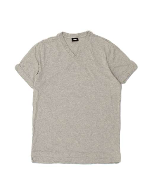 Vintage Diesel T-shirt Top UK 16 Large In Grey