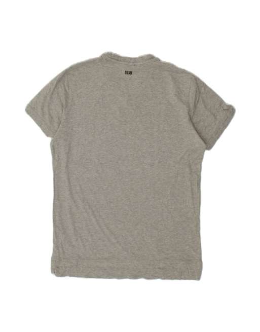 Vintage Diesel T-shirt Top UK 16 Large In Grey, 2 of 4