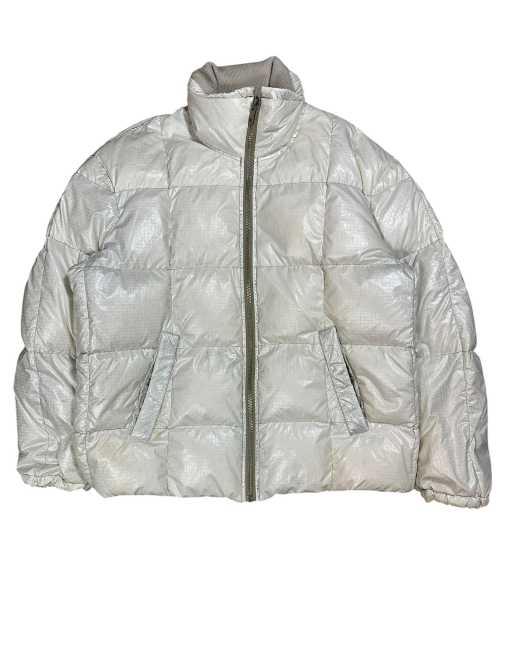 Vintage Diesel White Quilted Puffer Jacket
