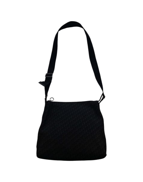 Vintage Dior Monogram Cross Body Bag in Black - view 1