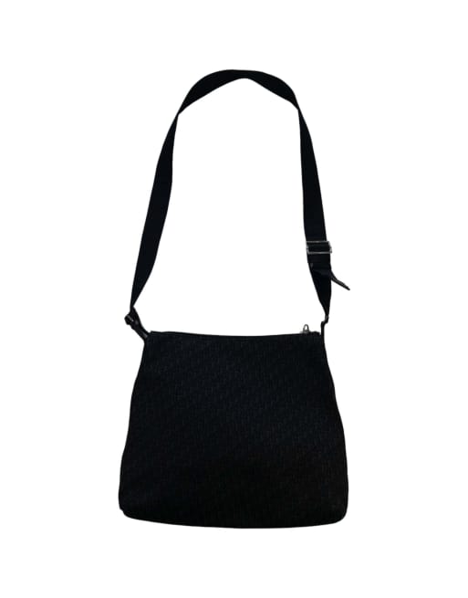 Vintage Dior Monogram Cross Body Bag in Black, 2 of 4