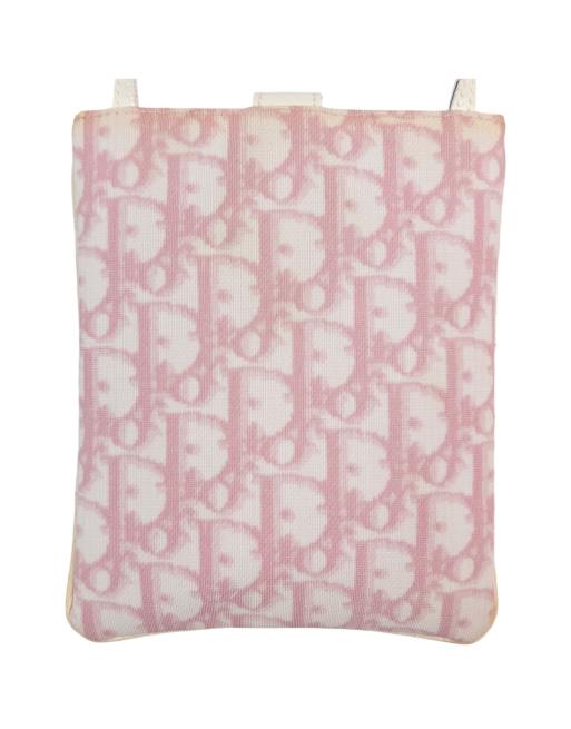 Vintage Dior Monogram Cross Body Bag in Pink, 2 of 4