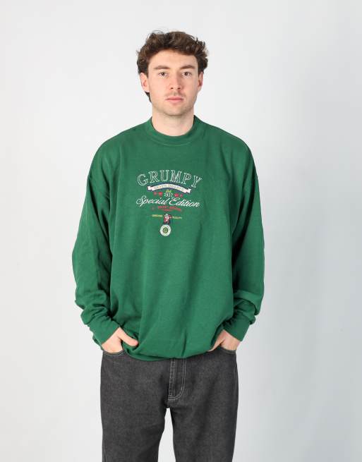 Vintage Disney l sweatshirt in dark green