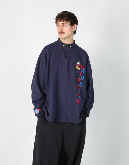 Vintage Disney xl sweatshirt in navy blue