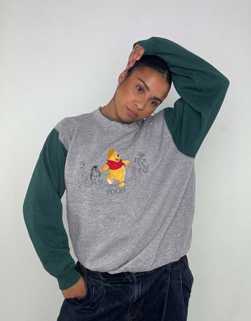 Vintage Disney XL Sweatshirt Jacket Grey