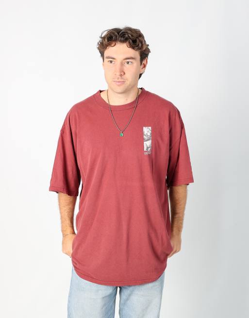 Vintage Disney xxl t-shirt in burgundy red, 2 of 4