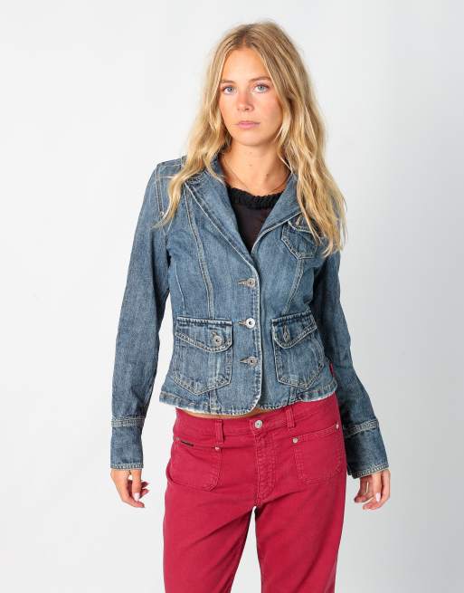 Vintage DNM M denim jacket in light blue