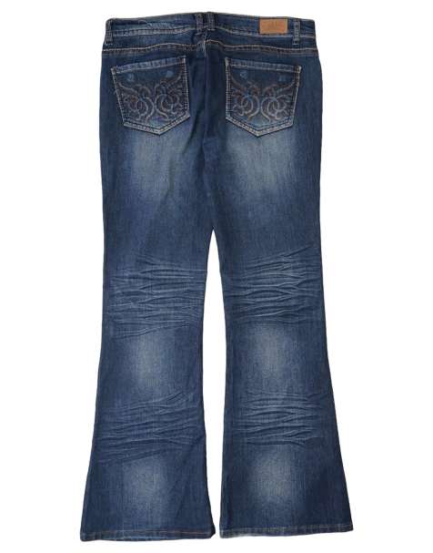 Vintage DO Y2K W32 L32 bootcut jeans in blue - view 1