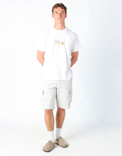 Vintage Dockers 32x28 canvas cargo shorts in beige