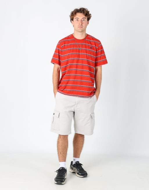 Vintage Dockers 36x22 canvas cargo shorts in ivory