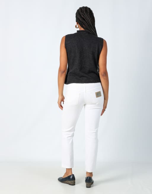 Vintage Dolce & Gabbana 10 skinny jeans in white | ASOS