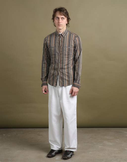 Vintage Dolce & Gabbana Dress Shirt size S/M in Brown, 2 of 4
