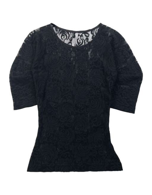 Vintage Dolce & Gabbana Floral Lace Top Size S