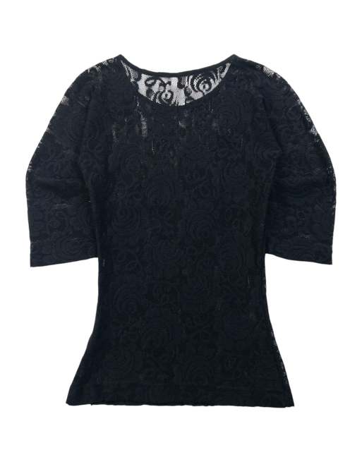 Vintage Dolce & Gabbana Floral Lace Top Size S, 2 of 4