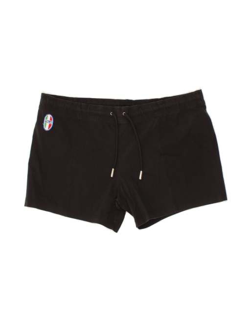 Vintage Dolce & Gabbana Italia Swimming Shorts UK 14 Medium In Black