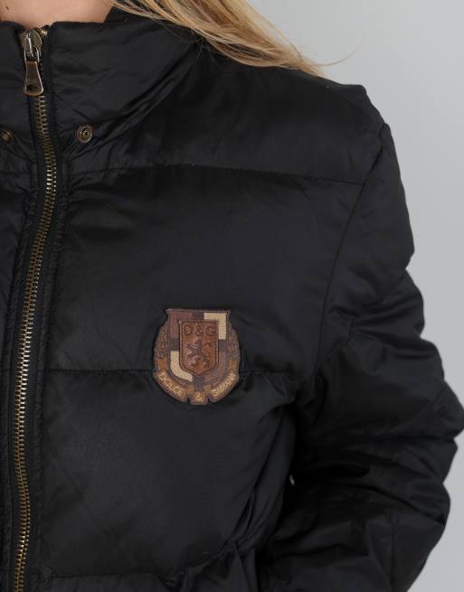 Vintage Dolce & Gabbana L puffer jacket in black, 4 of 4