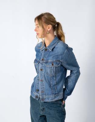 Vintage Dolce & Gabbana M Denim Jacket Blue