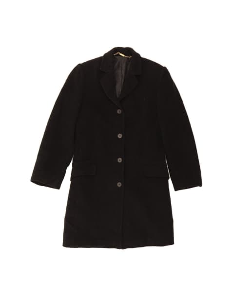 Vintage Dolce & Gabbana Overcoat It 40 Small In Black Wool Classic - view 1