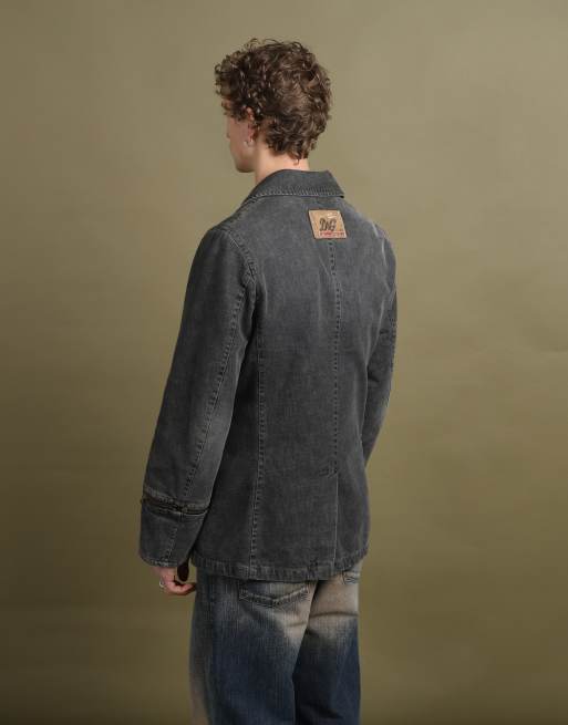 Vintage Dolce & Gabbana Pea Coat size M in Grey, 4 of 4