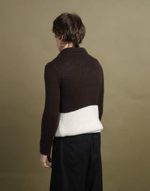 Vintage Dolce & Gabbana Rugby Jumper size S in Brown, 4 of 4