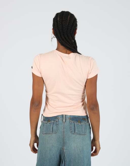 Vintage Dolce & Gabbana S baby tee in baby pink, 2 of 4