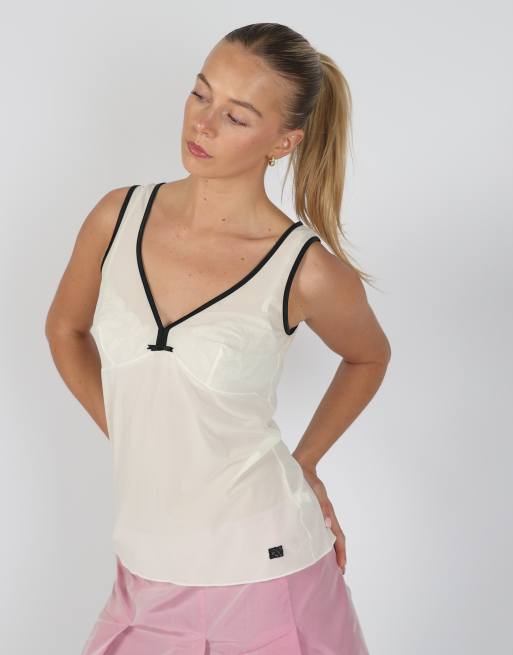 Vintage Dolce & Gabbana S cami in cream, 3 of 4