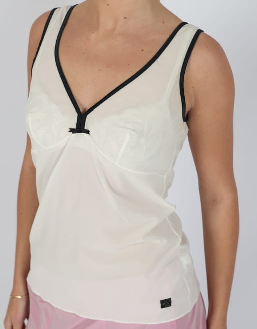 Vintage Dolce & Gabbana S cami in cream, 4 of 4