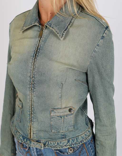 Vintage Dolce & Gabbana S denim jacket in light blue, 4 of 4