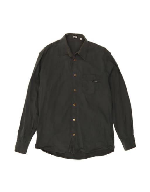 Vintage Dolce & Gabbana Shirt Large In Grey