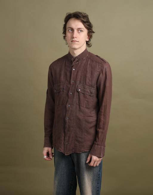 Vintage Dolce & Gabbana Shirt size M in Brown, 1 of 4