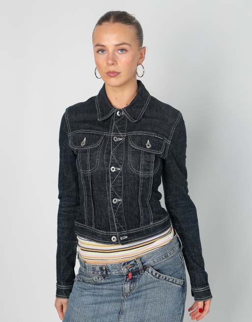 Vintage Dolce & Gabbana XS denim jacket in blue