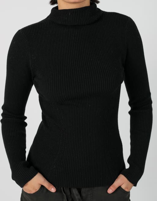 Vintage Dolce & Gabbana XS long sleeve top in black, 4 of 4