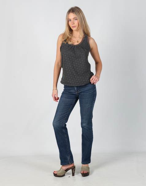 Vintage Dolce & Gabbana XS straight jeans in blue - view 1