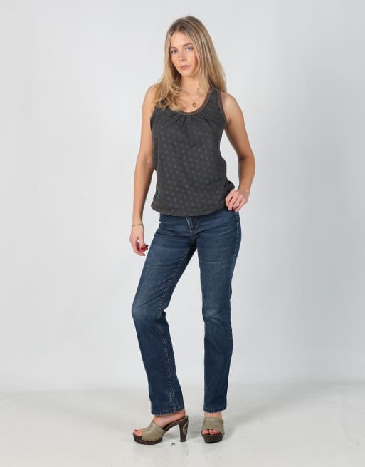 Vintage Dolce & Gabbana XS straight jeans in blue