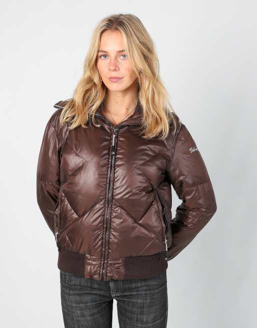 Vintage Dolomite 1897 S puffer jacket in brown
