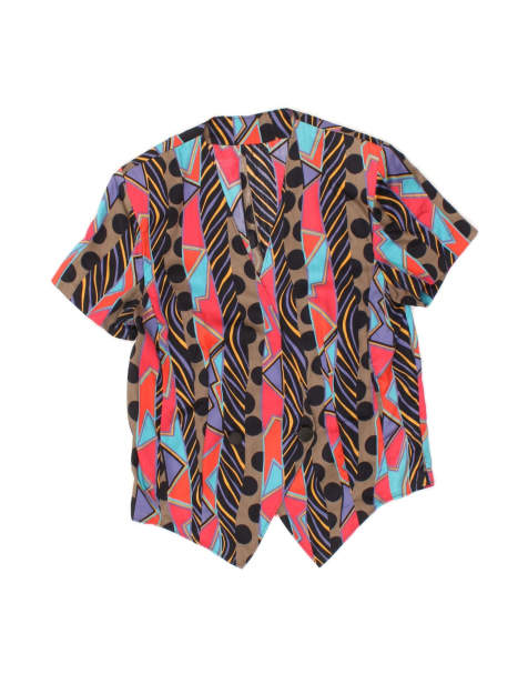 Vintage Double Breasted Blazer Jacket UK 12 Medium In Multicoloured - view 1