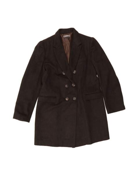 Vintage Double Breasted Coat It 48 XL In Brown - view 1