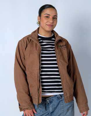 Vintage Dri Duck S Denim Jacket Bronze