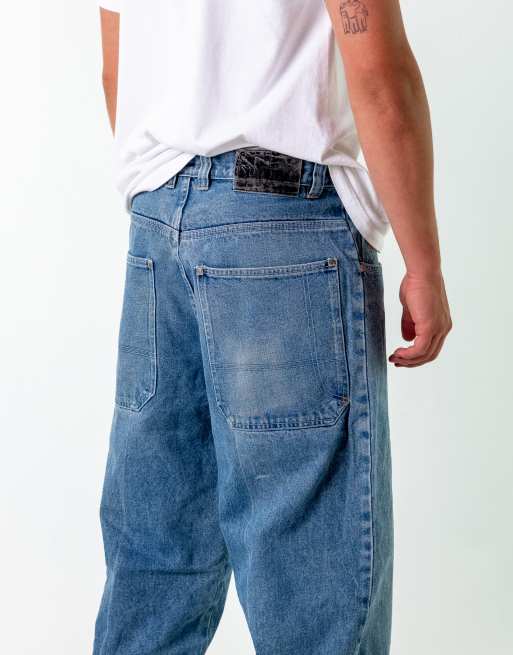Vintage  Dtek 36x34 Denim Hip Hop Jeans Blue