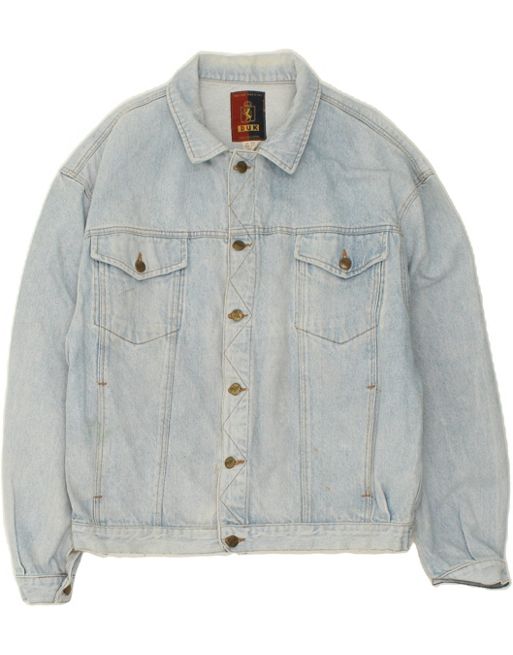Vintage DUK Size XL Denim Jacket in Blue